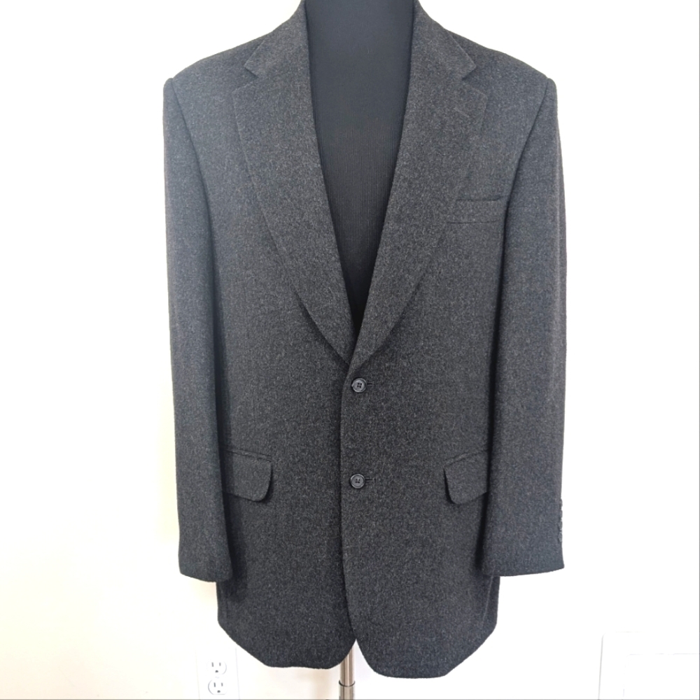 Vintage Club Room camel hair, 2 button Sport Coat. 42 Long